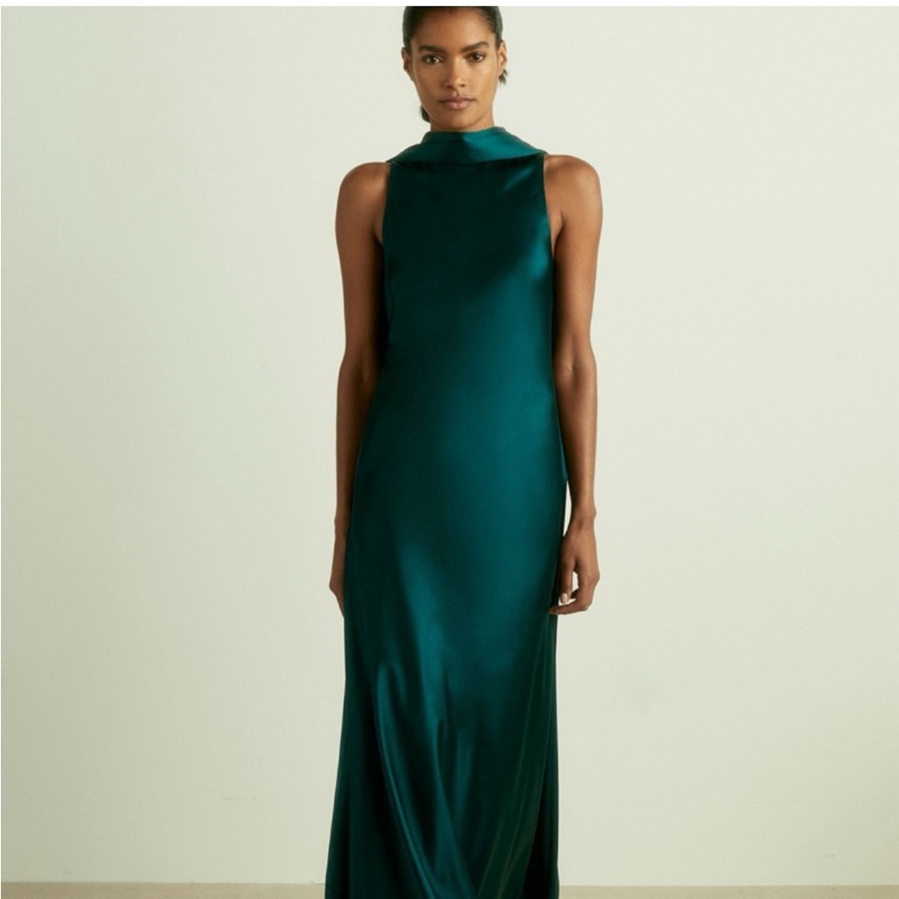 Reiss Emerald Sleeveless Maxi Dress